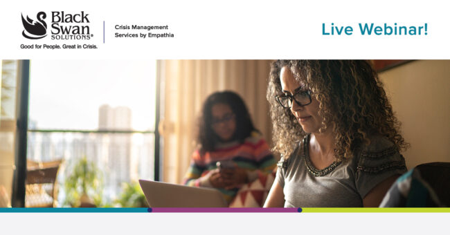 Developing a Family Assistance Center Plan Webinar Header