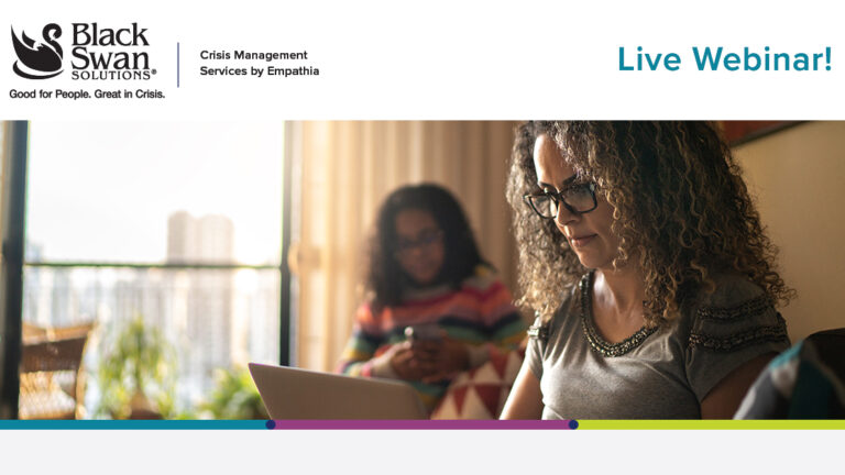 Developing a Family Assistance Center Plan Webinar Header