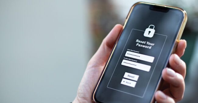 Dollars & Sense-Creating Strong Passwords On-Line Banking electronic bank mobile app concept