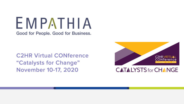 Empathia C2HR Featured Image C2HR CON Catalysts for Change Virtual Conference