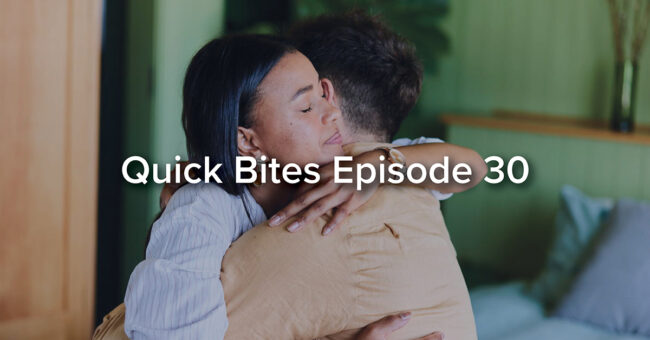 Featured Image – Quick Bites Episode 30 – Uplifting Suicide Awareness Quick Bites Episode 30 - Uplifting Suicide Awareness