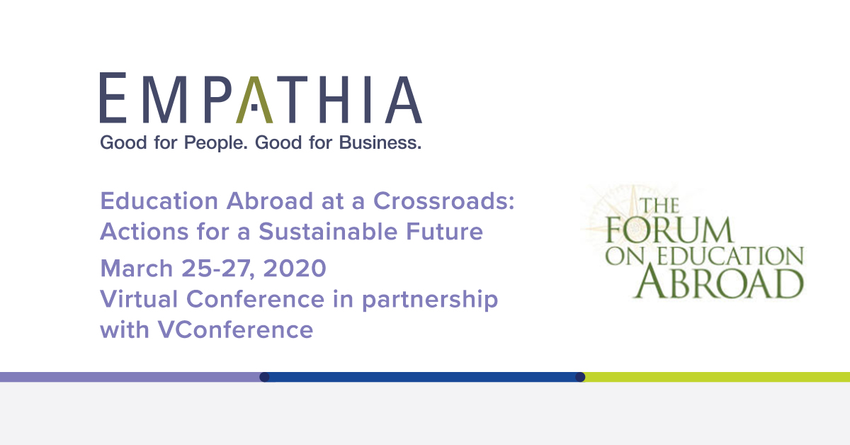 ForumOnEducation Empathia to Present at the 2020 Forum on Education Abroad Conference