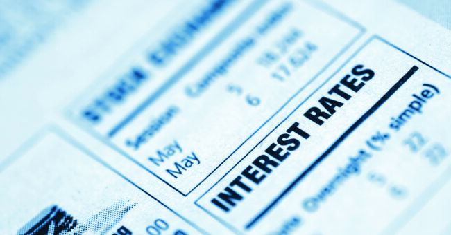 Money Smart Actions Small box in a newspaper containing interest rates info