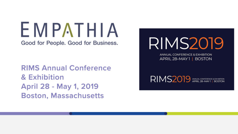 RIMS_2019 Empathia to Exhibit at RIMS 2019 Annual Conference & Exhibition