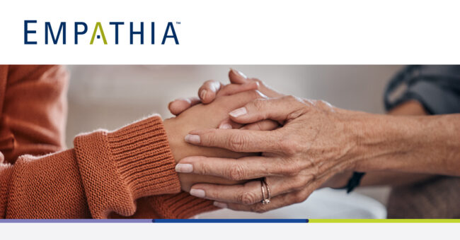 Webinar Featured Image – Unveiling the Heart of Family Assistance 2 family members holding each others hands